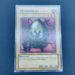 YuGiOh Karte - LOB-G013 Monster-Ei Legend of Blue Eyes - 1. Auflage - Image 2