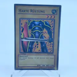 YuGiOh Karte - Harte Rustung LOB-G059 - Common - 1.Auflage 2002 Deutsch - Image 1