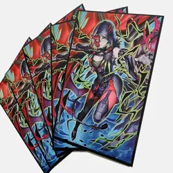 Trading Card YU-GI-OH Iridescent TCG Card Sleeves 63X90mm Standard Size - Image 4