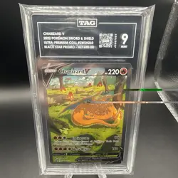 TAG 9 - Charizard V SWSH260 Sword & Shield Promo Cards Holo - Image 1