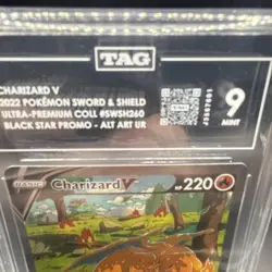 TAG 9 - Charizard V SWSH260 Sword & Shield Promo Cards Holo - Image 2