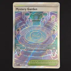 Pokemon TCG Card Mystery Garden 172/132 Mega Evolution Ultra Rare Full Art - NM - Image 1