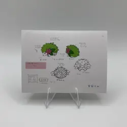 Pokemon Polaroid Shaymin Sketch Art Card ZA STUDIO - Image 1