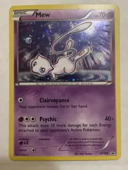 Pokemon TCG Mew XY XY192 Promo Holo Basic Stage Psychic 70 HP English 2017 Card - Image 1
