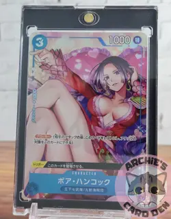 One Piece Card Game JP Boa Hancock Premium Card Best Selection Vol.2 ST03-013 NM - Image 1