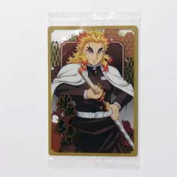 Y2135 Rengoku Demon Slayer Demon Slayer Kimetsu No Yaiba Wafer Card S27 - Image 1