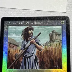 MTG Foil Swords To Plowshares FNM Promo - Image 5