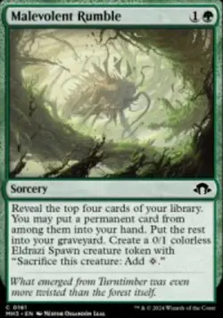 Malevolent Rumble Modern Horizons 3 (MH3) 161 MTG Regular - Image 1