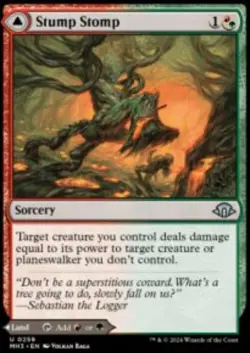 Stump Stomp // Burnwillow Clearing Modern Horizons 3 (MH3) 259 MTG Regular - Image 1