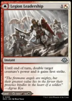 Legion Leadership // Legion Stronghold Modern Horizons 3 (MH3) 255 MTG Regular - Image 1