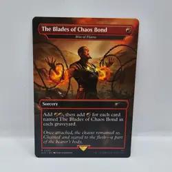 The Blades of Chaos Bond - Rite of Flame NM #2209 Regular MTG Secret Lair - Image 1