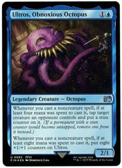 Ultros, Obnoxious Octopus (Foil) - 0083 - Final Fantasy MTG - Image 1