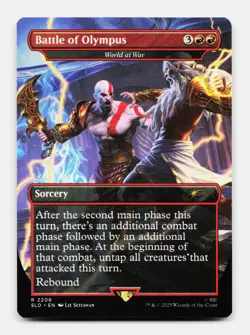 MTG: Battle of Olympus - World at War | Secret Lair Drop Series 2208 NM - Image 1