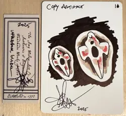 MTG ARTIST PROOF Portuguese Copy ArtifactWhalebone Glider AP Art Amy WEBER Magic - Image 1