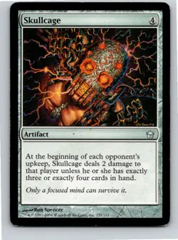 Magic the Gathering MP Skullcage Fifth Dawn MTG Free Shipping! - Image 1