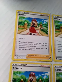 Serena 164/195 X4 Silver Tempest Pokemon TCG Trainer Card Playset X4 - Image 2