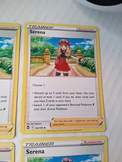Serena 164/195 X4 Silver Tempest Pokemon TCG Trainer Card Playset X4 - Image 3