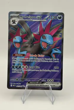 Pokemon TCG Hydreigon ex 161/086 Sv: White Flare Holo Ultra Rare - Image 1