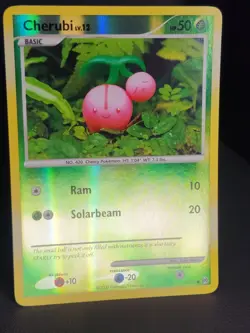 Cherubi Arceus 60/99 Reverse Holo NM Pokemon Yuka Morri Claymation - Image 3