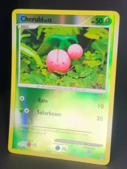 Cherubi Arceus 60/99 Reverse Holo NM Pokemon Yuka Morri Claymation - Image 4