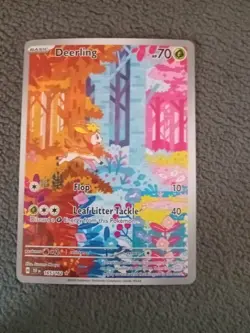 Deerling 165/162 NM Temporal Forces Illustration Rare Full Art Pokemon TCG - Image 1