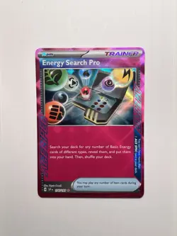 Energy Search Pro 176/191 - Surging Sparks - Pokemon TCG - ACE SPEC Rare NM - Image 1