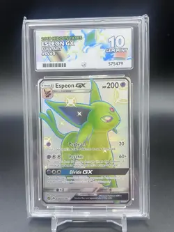 Pokemon TCG - Hidden Fates - Espeon GX - Full Art - SV60/SV94 - Ace 10 - Image 1