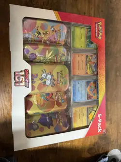 Pokemon TCG Scarlet & Violet 151 Mini Tins Costco Bundle, 5 Pack - Sealed - Image 2
