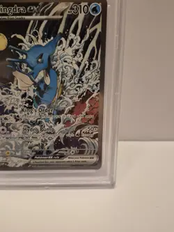 2024 POKEMON SVP EN-SV BLACK STAR PROMO #131 KINGDRA EX PSA 10 - Image 5