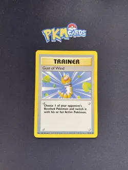 Pokemon TCG Gust of Wind Base Set 93/102 Regular ( 4th Print ) LP. - Image 1