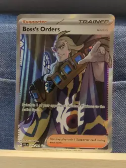 2023 Pokemon Paldea Evolved Boss's Orders 248/193 Ultra Rare - Image 1