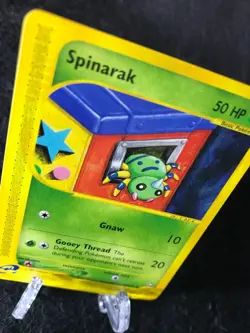 Spinarak 62/147 Aquapolis Uncommon Pokemon TCG NM Never Played - Image 2
