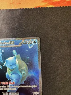 Pokemon Blastoise ex Special Illustration Rare Scarlet Violet 151 200/165 SIR - Image 3