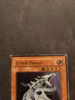 YuGiOh! *ITALIAN* Cyber Dragon CRV-IT015/CRV-EN015 Ultimate Rare LP - Image 2