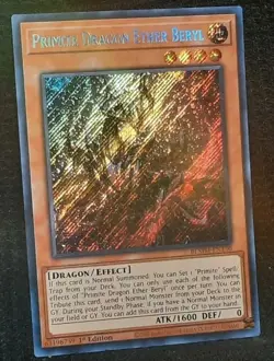 Primite Dragon Ether Beryl *SECRET RARE* BLMM - EN130 1st Edition NM - Image 1