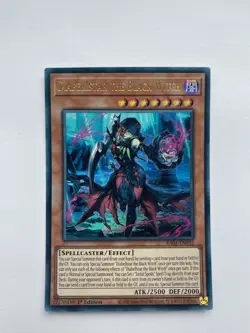 YUGIOH DIABELLSTAR THE BLACK WITCH ULTRA RARE 1ST NM RA03-EN032 - Image 1