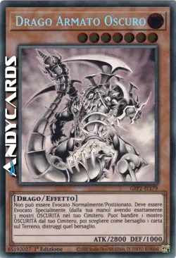 DRAGO ARMATO OSCURO (Dark Armed Dragon) • Rara Ghost • GFP2 IT179 • 1Ed • Yugioh - Image 1