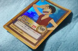 One Piece Luffy Hyper Battle Rare Card Game Carddass - Image 4