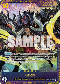 One Piece Kaido Treasure Cup Top 8 OP01-094 - Image 3