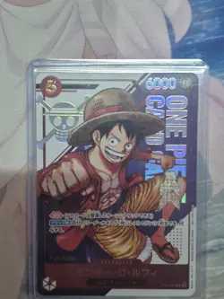 2025 One piece Japanese Monkey D. Luffy Flagship Winner ST21-014 Sealed For Asia - Image 1