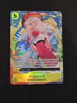 Vegapunk EB02-056 Alt Art One Piece Extra Booster Anime 25th Collection English - Image 1