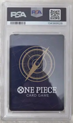 2025 One Piece OP11 Special Alternate Art Silvers Rayleigh OP09-005 PSA 10 GEM - Image 2