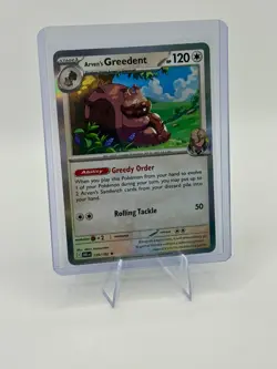 Arven's Greedent 159/182 Destined Rivals Cosmos Holo NM Pokemon Card - Image 1
