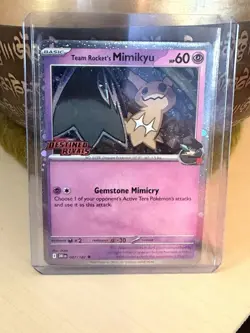 Team Rocket's Mimikyu (Prerelease) 087/182 Miscellaneous Cards & Products Holo - Image 1