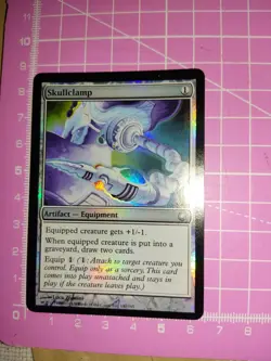 SKULLCLAMP *FOIL* - Magic MTG - Uncommon Artifact Equipment - Darksteel - M/NM - Image 4