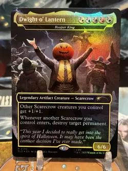 MTG | Dwight O’ Lantern - Reaper King✨FOIL✨ [Secret Lair The Office] - Image 1
