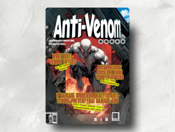 Anti Venom, Horrifying Healer Comic Art - Custom Magic: The Gathering Card - Image 2