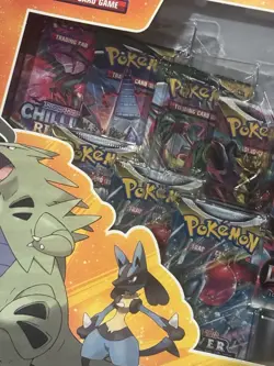 Pokemon TCG Lucario V & Tyranitar V Heavy Hitters Premium Collection - 14 Packs 820650856716 - Image 2