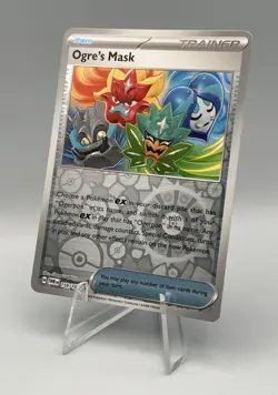 159/167 Ogre's Mask - SV06 Twilight Masquerade Reverse Holo NM Pokemon - Image 1