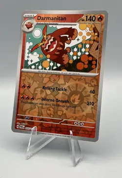 Pokemon TCG Darmanitan 035/167 - Twilight Masquerade - Reverse Holo NM - Image 1